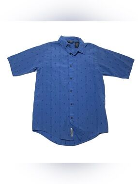 Independent Skateboarding Skate Truck Vintage Y2K SS Button Down Work Shirt M